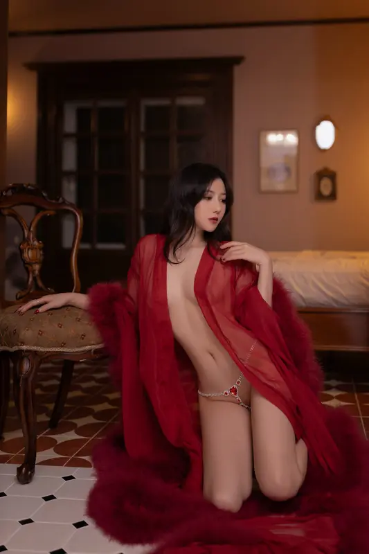 鱼子酱Fish(私拍)- NO.190《玫瑰》 17